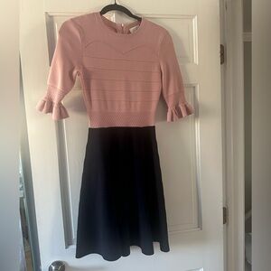 Ted Baker Colorblock Flare Dress